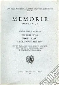 Falerii Novi negli scavi degli anni 1821-1830 Di Tendenza