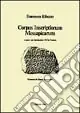 Più Venduto Corpus inscriptionum messapicarum