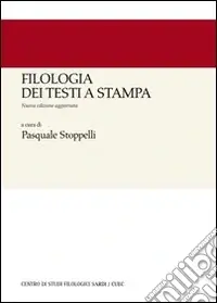 Ultima Occasione Filologia dei testi a stampa
