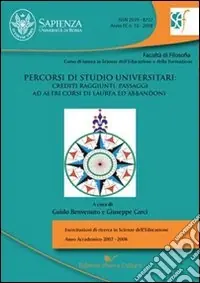 Spedizione Espresso Percorsi di studio universitari. Crediti raggiunti, passaggi ad altri corsi di laurea ed abbandoni