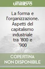 La forma e l‘organizzazione. Aspetti del capitalismo industriale tra ‘800 e ‘900 Prezzo Basso