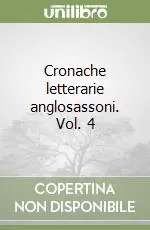 Cronache letterarie anglosassoni. Vol. 4 Bestseller