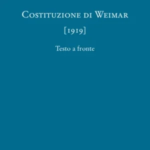 Costituzione di Weimar (1919) Nuova Collezione