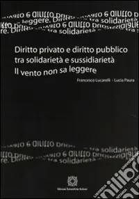 Diritto privato e diritto pubblico tra solidarietà e sussidarietà. Il vento non sa leggere Offerta Del Giorno