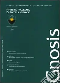 Gnosis (2008). Rivista italiana di Intelligence. Vol. 1 Miglior Prezzo