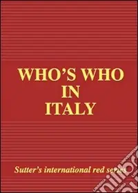 Vendita Finale Who‘s who in Italy 2008. Gold edition