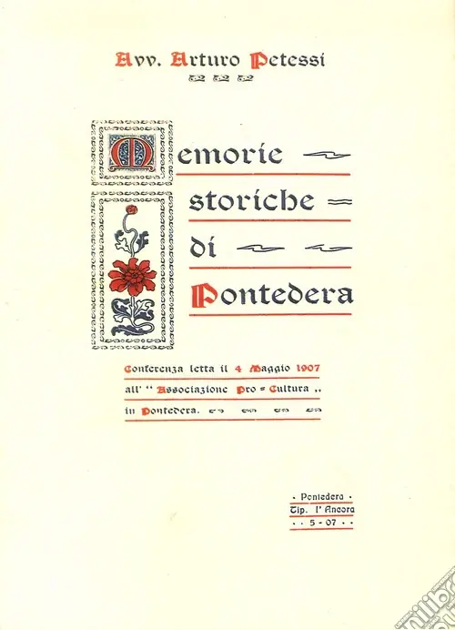 Soddisfatti O Rimborsati Memorie storiche di Pontedera