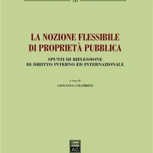 Saldi La nozione flessibile di proprietà pubblica. Spunti di riflessione di diritto interno ed internazionale