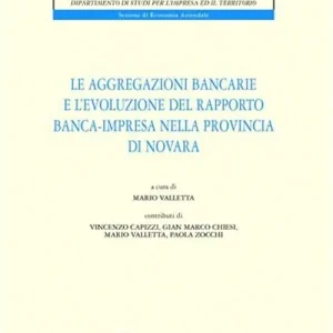 Solo Oggi Le aggregazioni bancarie e l‘evoluzione del rapporto banca-impresa nella provincia di Novara