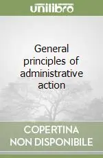 Affare General principles of administrative action
