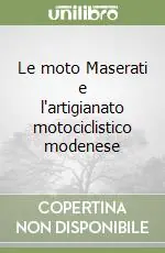 Le moto Maserati e l‘artigianato motociclistico modenese Prezzo Di Fabbrica