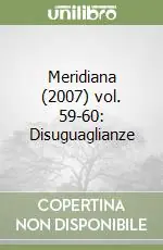 Offerta Meridiana (2007) vol. 59-60 Disuguaglianze