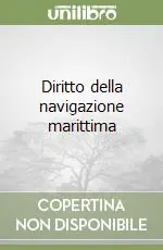Prezzo Conveniente Diritto della navigazione marittima