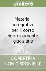 Materiali integrativi per il corso di ordinamento giudiziario Popolare