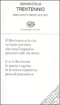 Trentennio. Versi scelti e inediti 1979-2009 Offerta Speciale