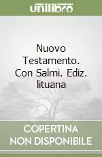 Nuovo Testamento. Con Salmi. Ediz. lituana Prezzo Di Fabbrica