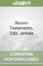 Ultima Occasione Nuovo Testamento. Ediz. sinhala