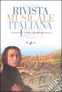 Nuova rivista musicale italiana (2009). Vol. 1 Esclusivo