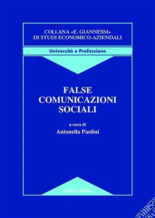 False comunicazioni sociali Sconto