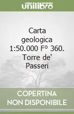 Carta geologica 1 50.000 F° 360. Torre de‘ Passeri Bestseller