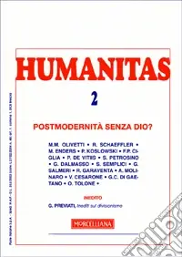 Di Tendenza Humanitas (2007). Vol. 2 Postmodernità senza Dio?