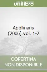 Compra Adesso Apollinaris (2006) vol. 1-2