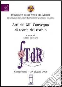 Direttamente Dal Produttore Atti del 13° Convegno di teoria del rischio