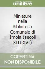 Miniature nella Biblioteca Comunale di Imola (secoli XIII-XVI) Sconto