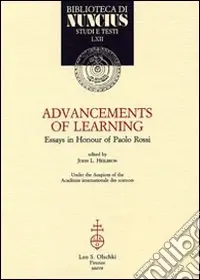 Popolare Advancements of Learning. Essays in Honour of Paolo Rossi