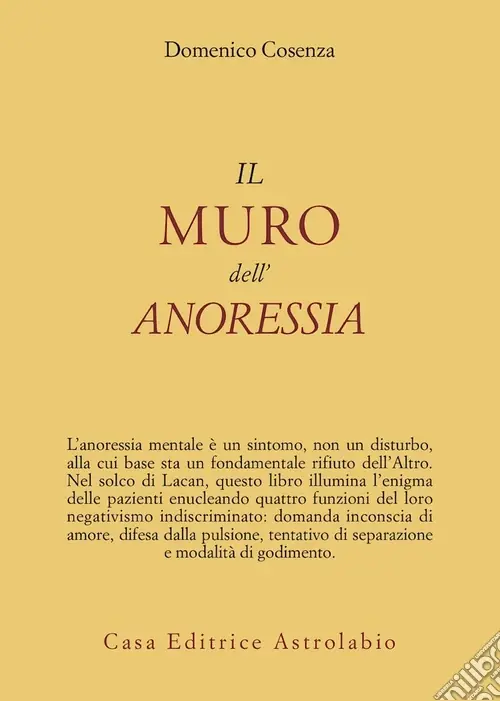 Promozione Esclusiva Il muro dell‘anoressia mentale