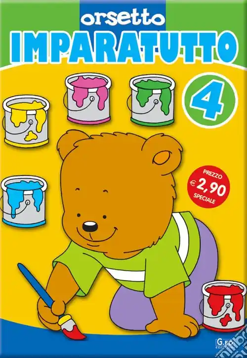 Ultime Pezzi Orsetto imparatutto 1, 2, 3, 4. Ediz. illustrata