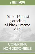 Prezzo Conveniente Diario 16 mesi giornaliera all black Smemo 2009