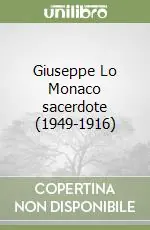 Giuseppe Lo Monaco sacerdote (1949-1916) Professionale