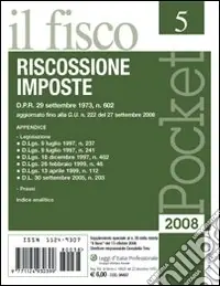 Promo Stagionale Pocket (2008). Vol. 5 Supplemento speciale alla rivista «Il fisco» n. 38 del 13 ottobre 2008
