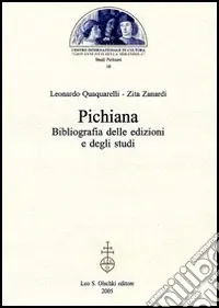 Pichiana. Bibliografia delle edizioni e degli studi Professionale