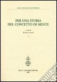 Promozione Per una storia del concetto di mente