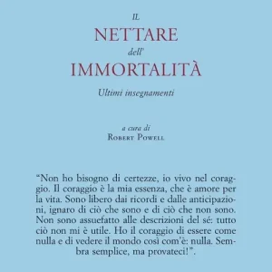 Pagamento Sicuro Il nettare dell‘immortalità. Ultimi insegnamenti