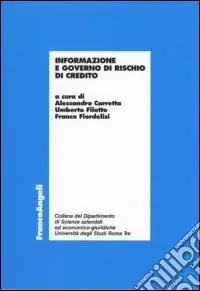 Nuova Collezione Informazione e governo di rischio di credito