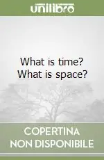 What is time? What is space? Compra Online
