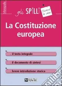 Sconto La Costituzione europea