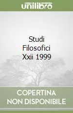 Reso Gratuito Studi Filosofici Xxii 1999