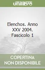 Elenchos. Anno XXV 2004. Fascicolo 1 A Buon Prezzo