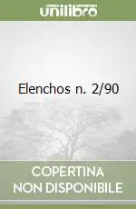 Bestseller Elenchos n. 2/90