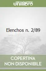 Occasione Imperdibile Elenchos n. 2/89