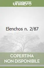 Elenchos n. 2/87 Super Prezzo