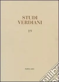 Vendita Finale Studi verdiani. Vol. 19