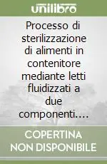 Consegna Rapida Processo di sterilizzazione di alimenti in contenitore mediante letti fluidizzati a due componenti. Analisi sperimentale, modellazione matematica e calcolo numerico
