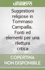 Suggestioni religiose in Tommaso Campailla. Fonti ed elementi per una rilettura critica Professionale