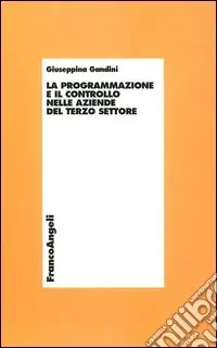 Vendita Finale La programmazione e il controllo nelle aziende del terzo settore