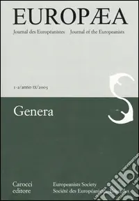 Offerta Speciale Europea. Journal des Européanistes-Journal of the Europeanists (2003) vol. 1-2